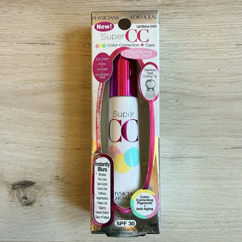 PHYSICIANS FORMULA SUPER CC COLOR-CORRECTION concealer LIGHT/MÉDIUM 6404 spf30
